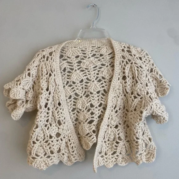 Crocheted Cardigan - Picture 1 of 5